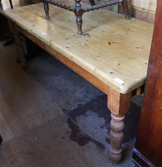 Pine refectory table